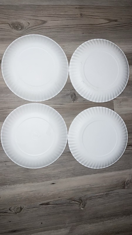 180 Degrees Reusable Melamine "Paper Plate Look" 8.75” Dinner Plates gallery