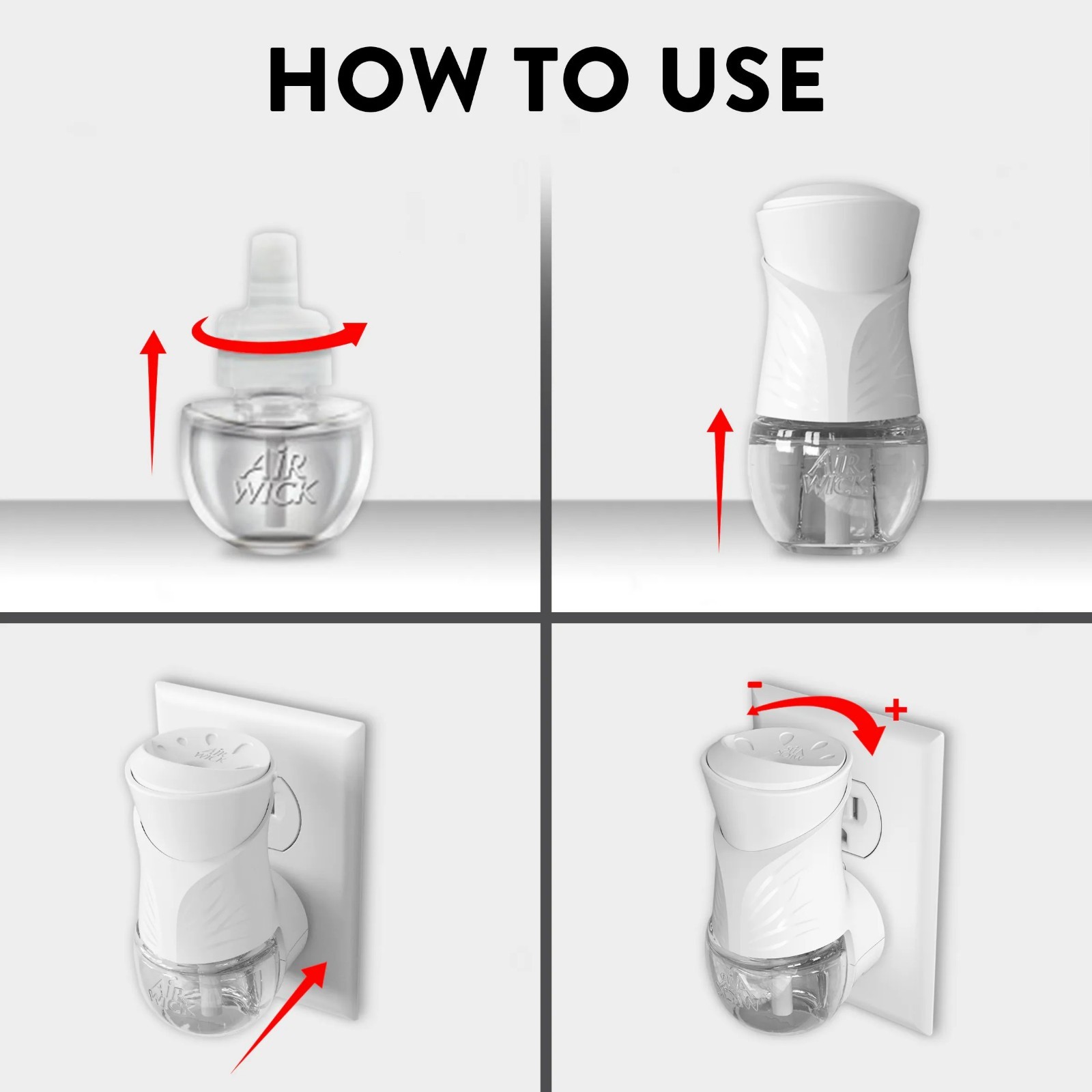 Air Wick Plug In Oil Warmer Adjustable Fragrance Air Freshener Device 2-Count gallery