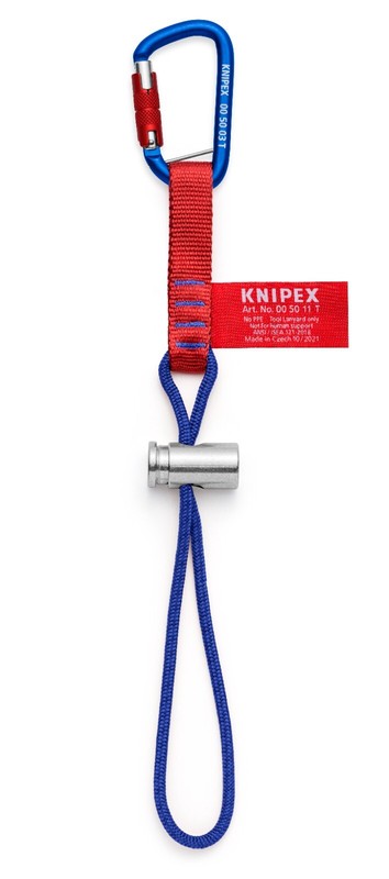 Knipex Tool Tethering Adaptor Straps With Carabiner 13 lbs. 00 50 13 T BKA gallery