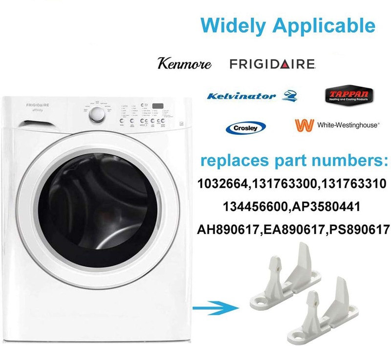Frigidaire Affinity Front Load Washer Door Assembly Striker Lock Latch Parts gallery