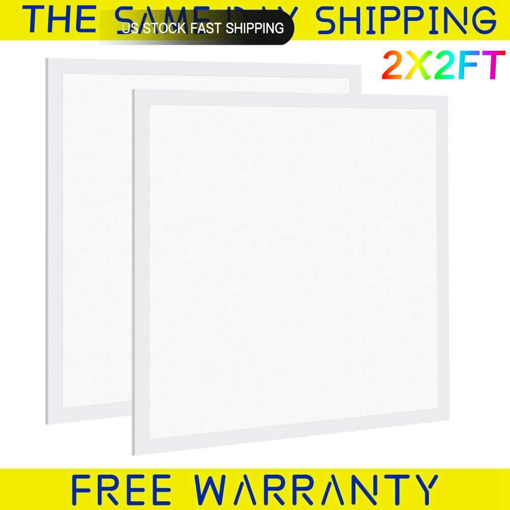 2x2 LED Backlit Flat Panel Light - 45W - 120-277V - 5400 Lumens - 5000K Daylight gallery