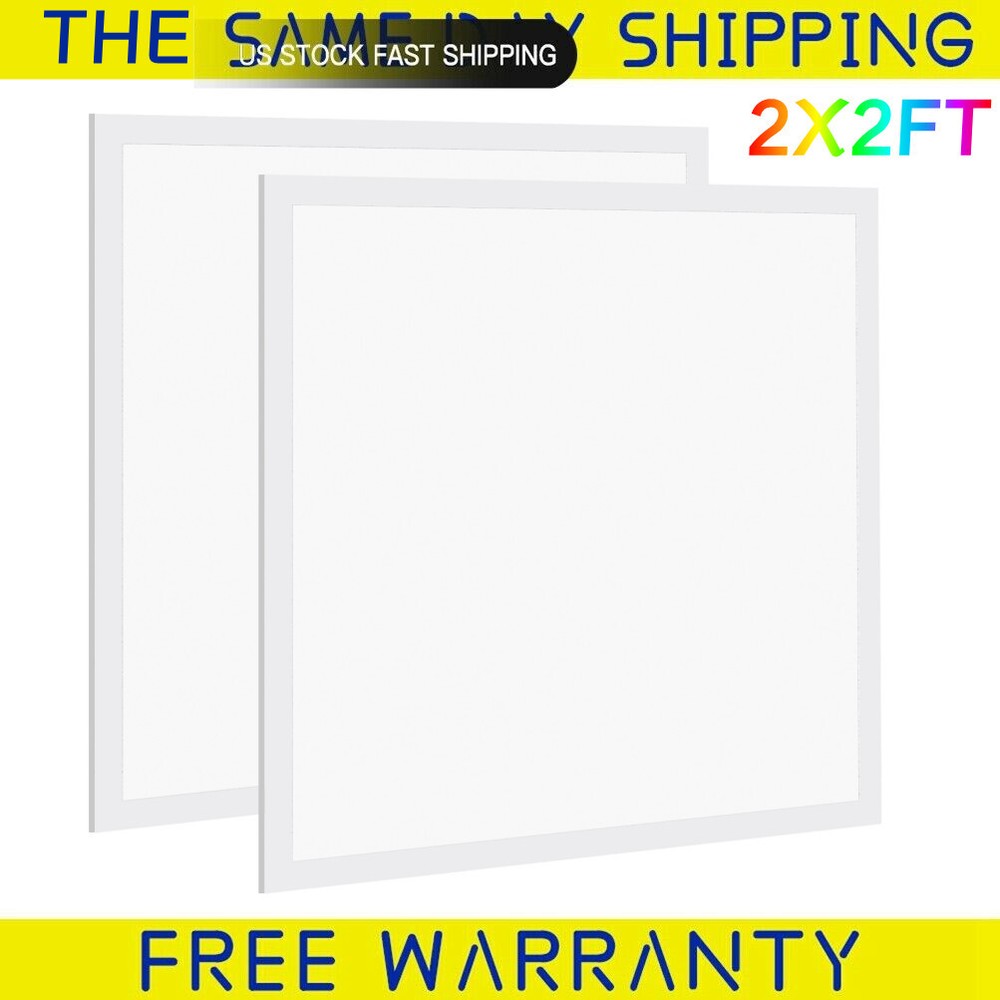 2x2 LED Backlit Flat Panel Light - 45W - 120-277V - 5400 Lumens - 5000K Daylight