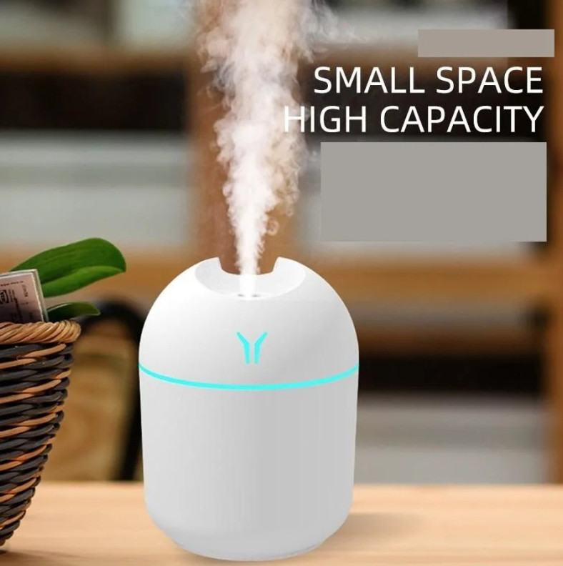 1pc White 250ML USB Mini Air Humidifier Aroma Diffuser LED Mist Maker - NEW gallery