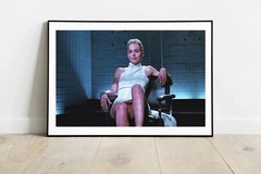 Sharon Stone Basic Instinct Legs Scene Poster