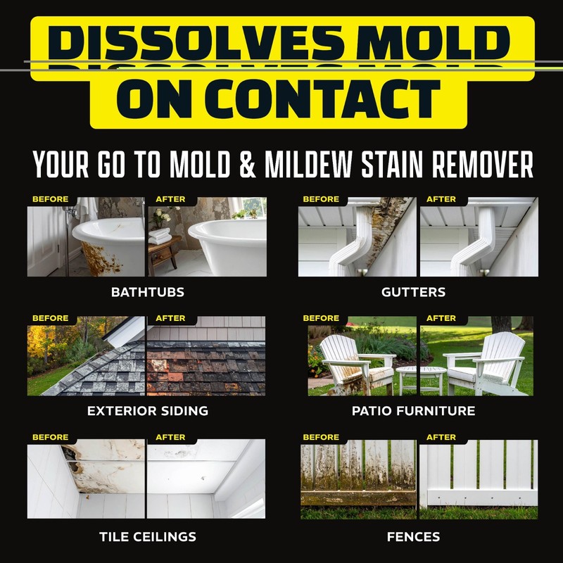 Alien Power Super Concentrated Multi-Purpose Stain Remover Set Mold Mildew Water gallery