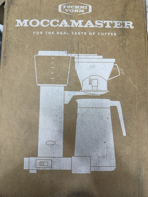 Technivorm Moccamaster KBT Coffee Maker Brushed Silver 79116 Open Box - New Read gallery