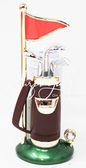 Bath & Body Works Wallflower Plug Diffuser Unit Golf Bag Clubs Golfer Flag Tee