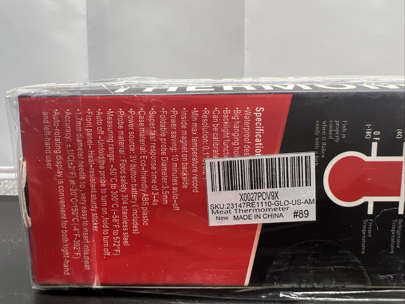 🌡Digital Waterproof Meat Thermometer. RoHS.🌡 gallery