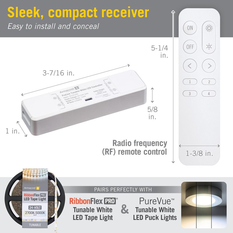ProLine CCT Tunable White LED Controller 513125N Lighting Control Accessory Hub gallery