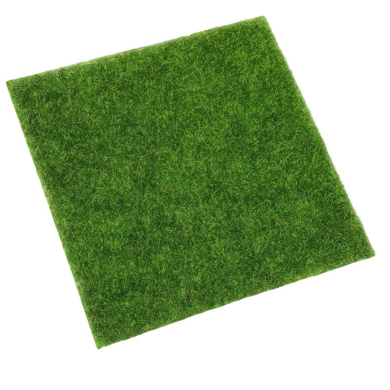 Simulated Moss Decoration Artificial Grass Mats Decorative Faux Green gallery