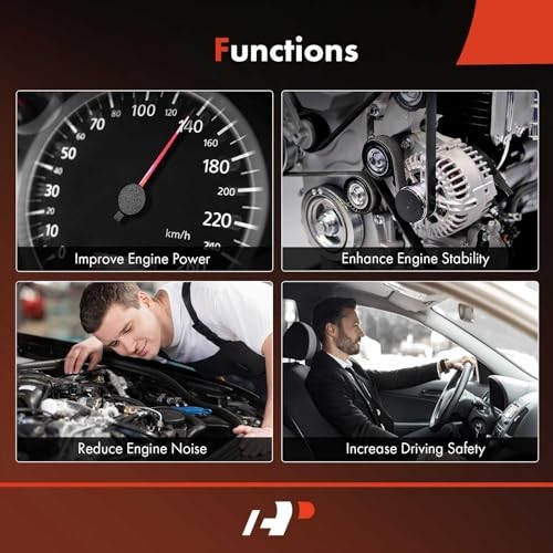 Engine Timing Belt Compatible with Honda Civic & Acura EL, 2001 2002 2003 gallery