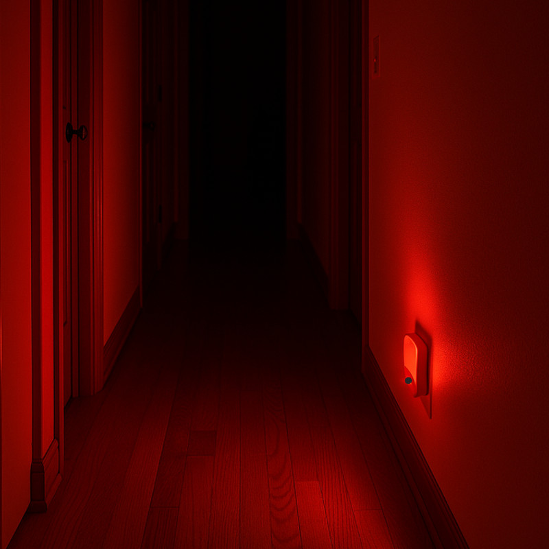 Motion Sensor Night Light Blue light free red light | Bedroom, bathroom, nursery gallery
