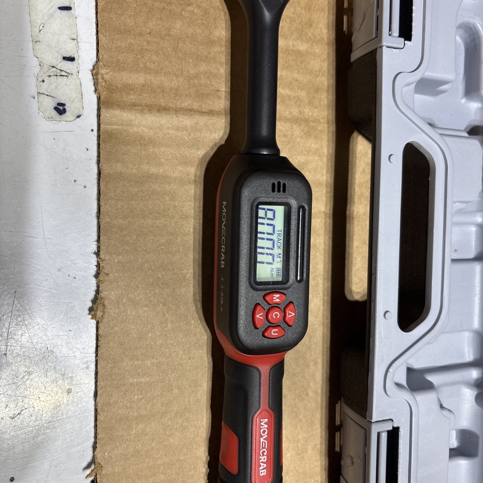 MOVECRAB Digital Torque Wrench 3/8 Drive, 3-62.6 Ft.lb/4.2-85 N.m | ±2 Torque... gallery