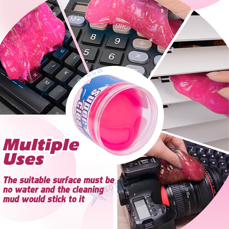 Reusable Cleaning Gel Universal Dust Cleaner Slime Pc Keyboard Car Auto Dusting gallery