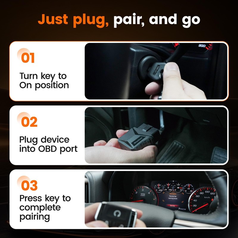 Replacement Key : OBD Remote Start DIY Entry Compatible with 2015-2021 Silverado gallery