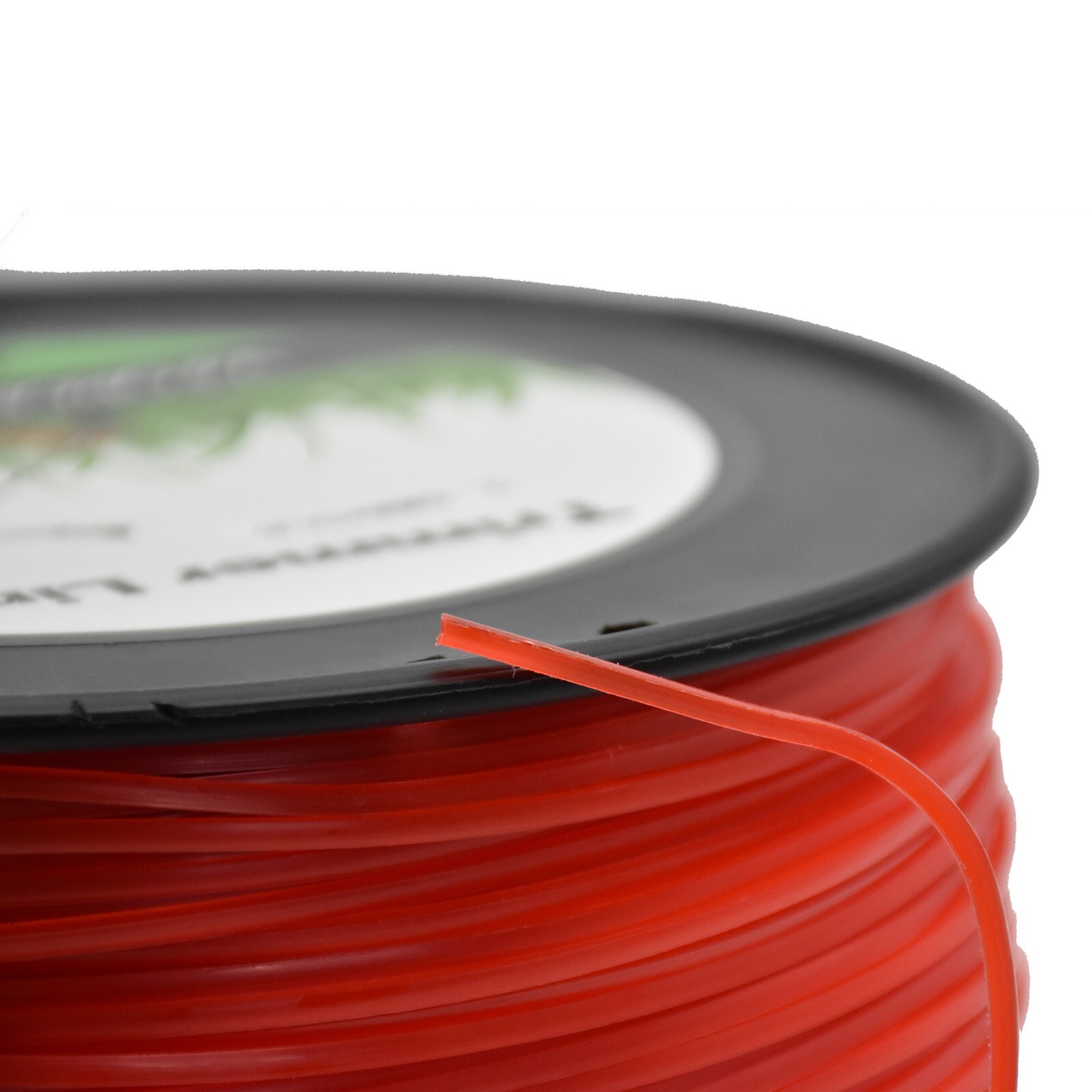 5lb .095(2.4mm) Red Square Commercial String Trimmer Line fits Echo Stihl More gallery