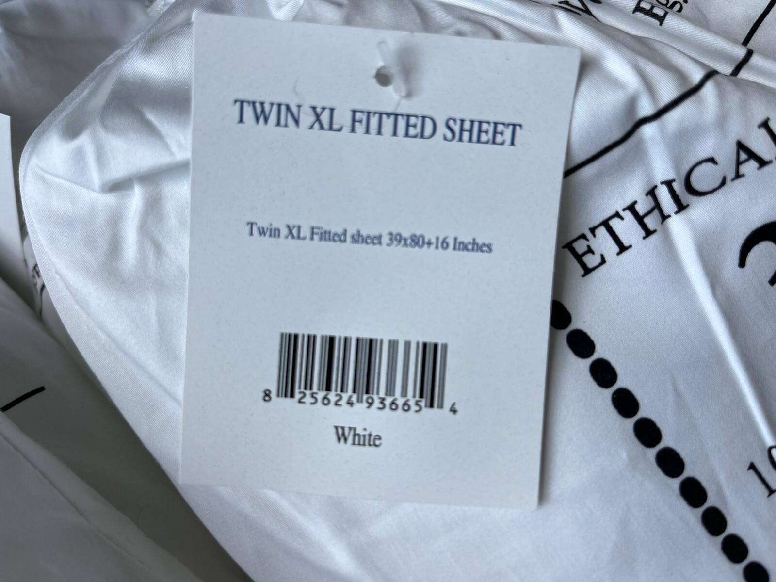 Royal Tradition Egyptian Linens 340 Thread Count TWIN XL Fitted Sheet 16", king gallery