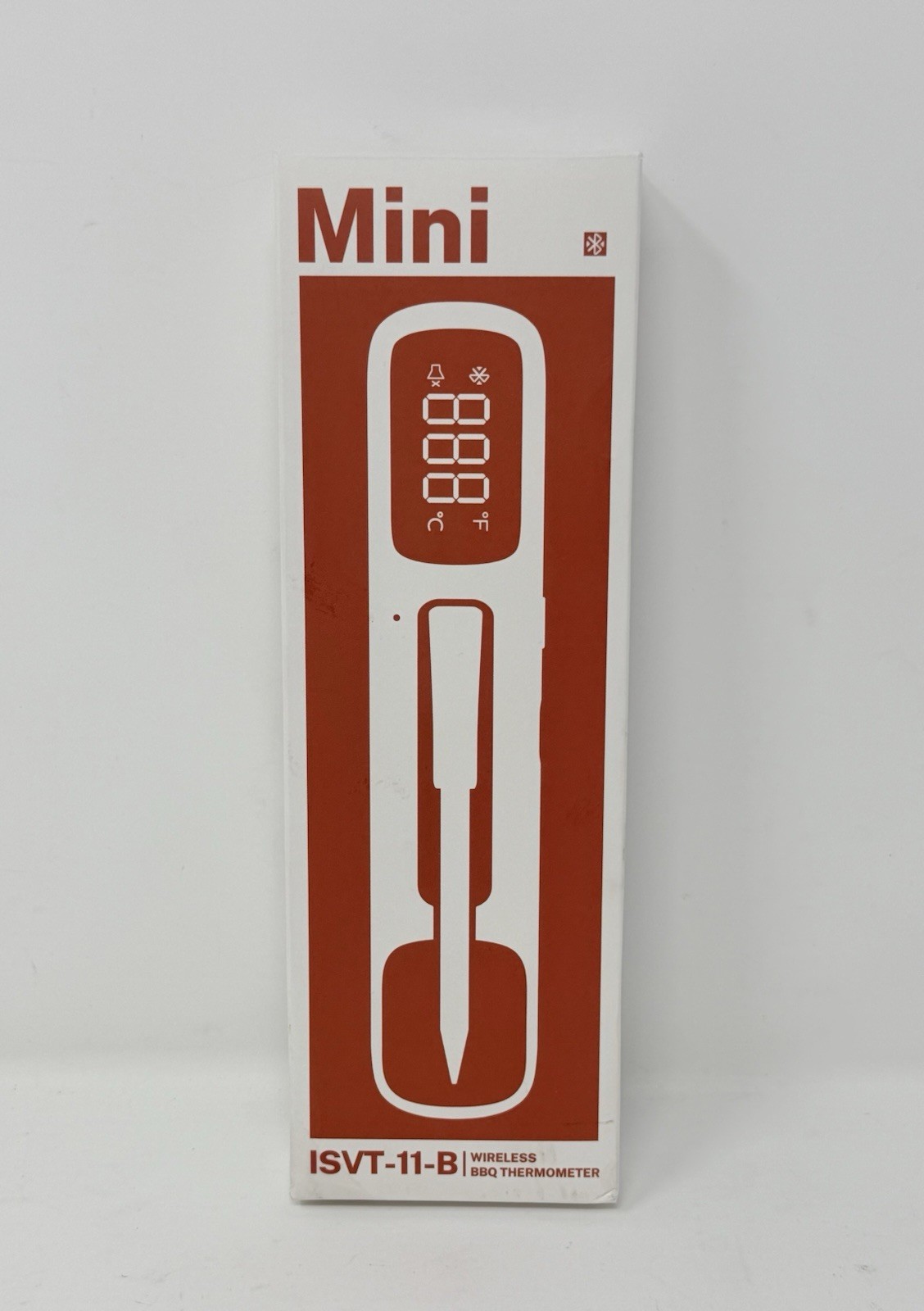 CharMeter ISVT-11-B Mini Wireless BBQ Meat Thermometer with Probe & USB Cable gallery