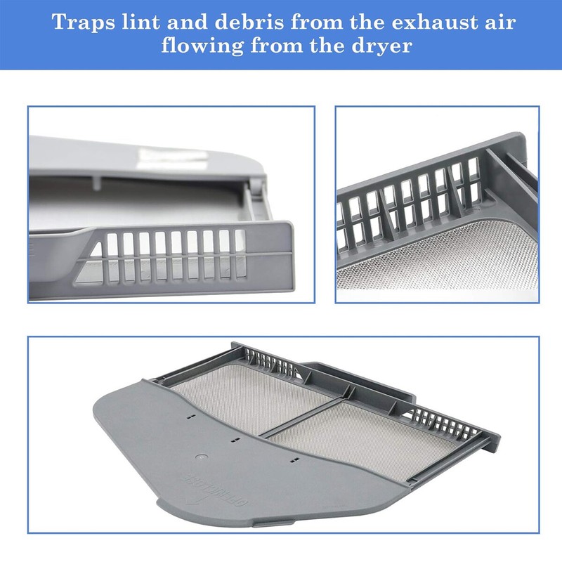 Lint Trap Screen Case Filter Assembly DC97-16742A Compatible with Samsung Dryer gallery