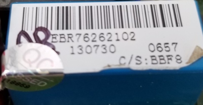 (Same Day Ship) LG Washer Control EBR76262102 EBR76262201 gallery