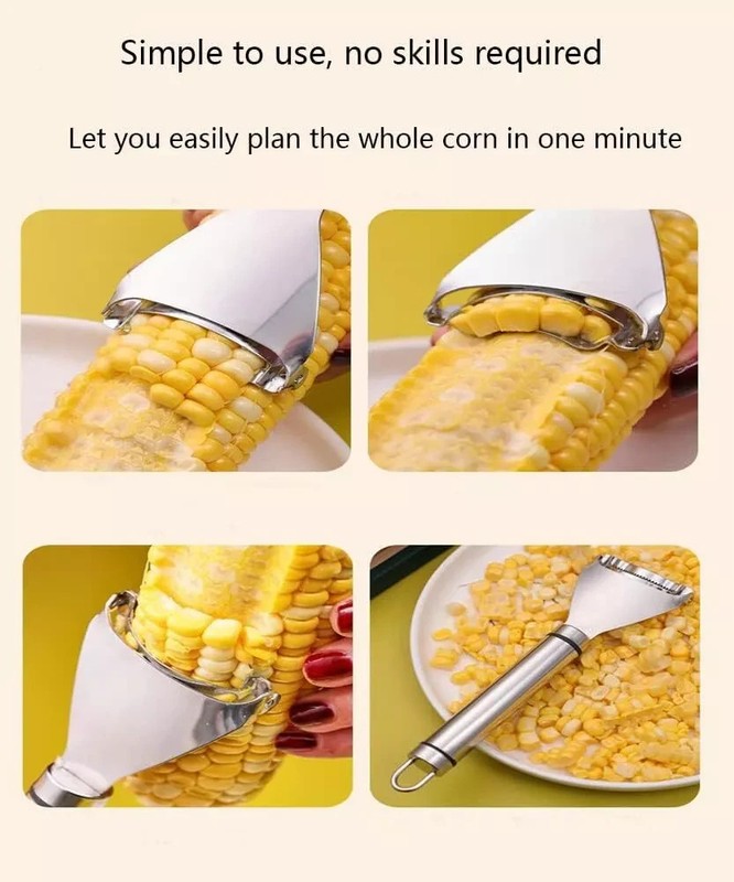 TIKA Corn Stripper - Silver gallery
