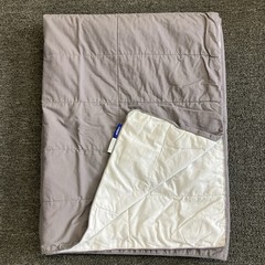 American Airlines First Class Blanket Casper Gray & White 72”x48” Inches (NEW)