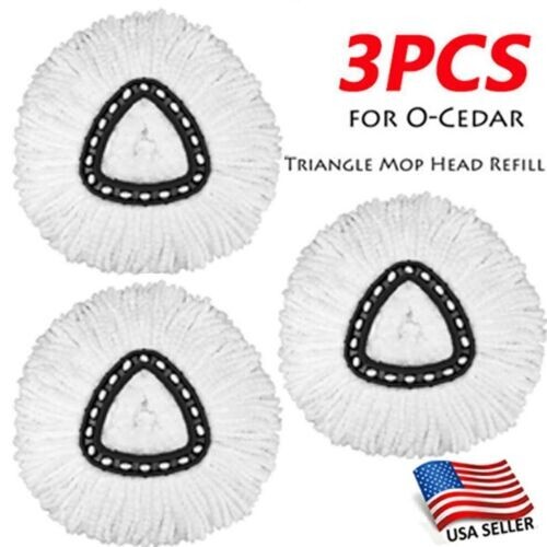 3 Pack Mop Replacement Heads for O cedar Mop Replace Head Machine Washable gallery