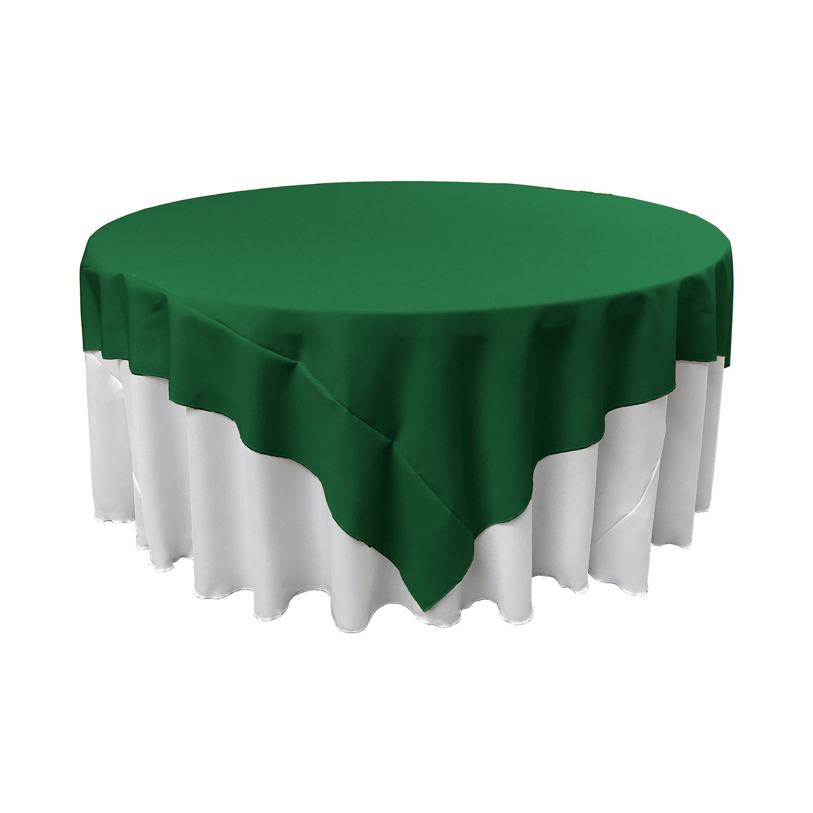 Polyester Poplin Washable Square Tablecloth, Stain and Wrinkle Resistant Tabl... gallery