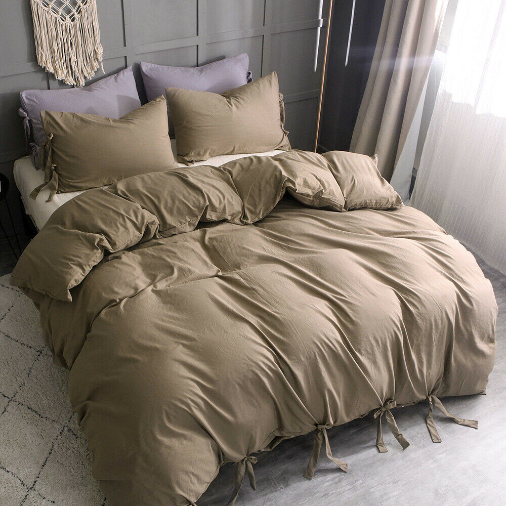 2 Piece Comforter Duvet Cover Set Microfiber Quilt Cover +Pillowcase Bedding Set gallery