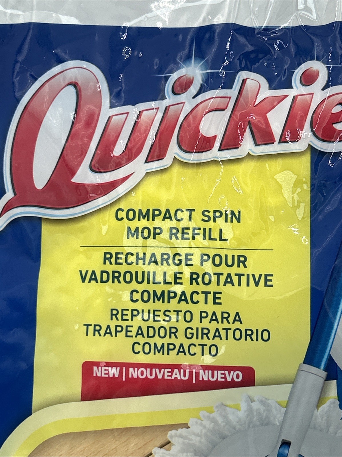 Quickie Water Compact Spin Mop Refill Floor Cleaning System Microfiber Clean gallery