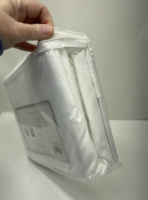 Swift Home Smart Sheets with 8'' Storage Pocket Twin White NEW gallery
