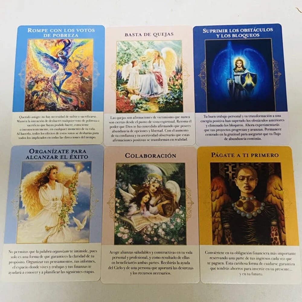 Spanish Abundance Oracle Cards - 44 Deck for Fate Divination and Board Games gallery