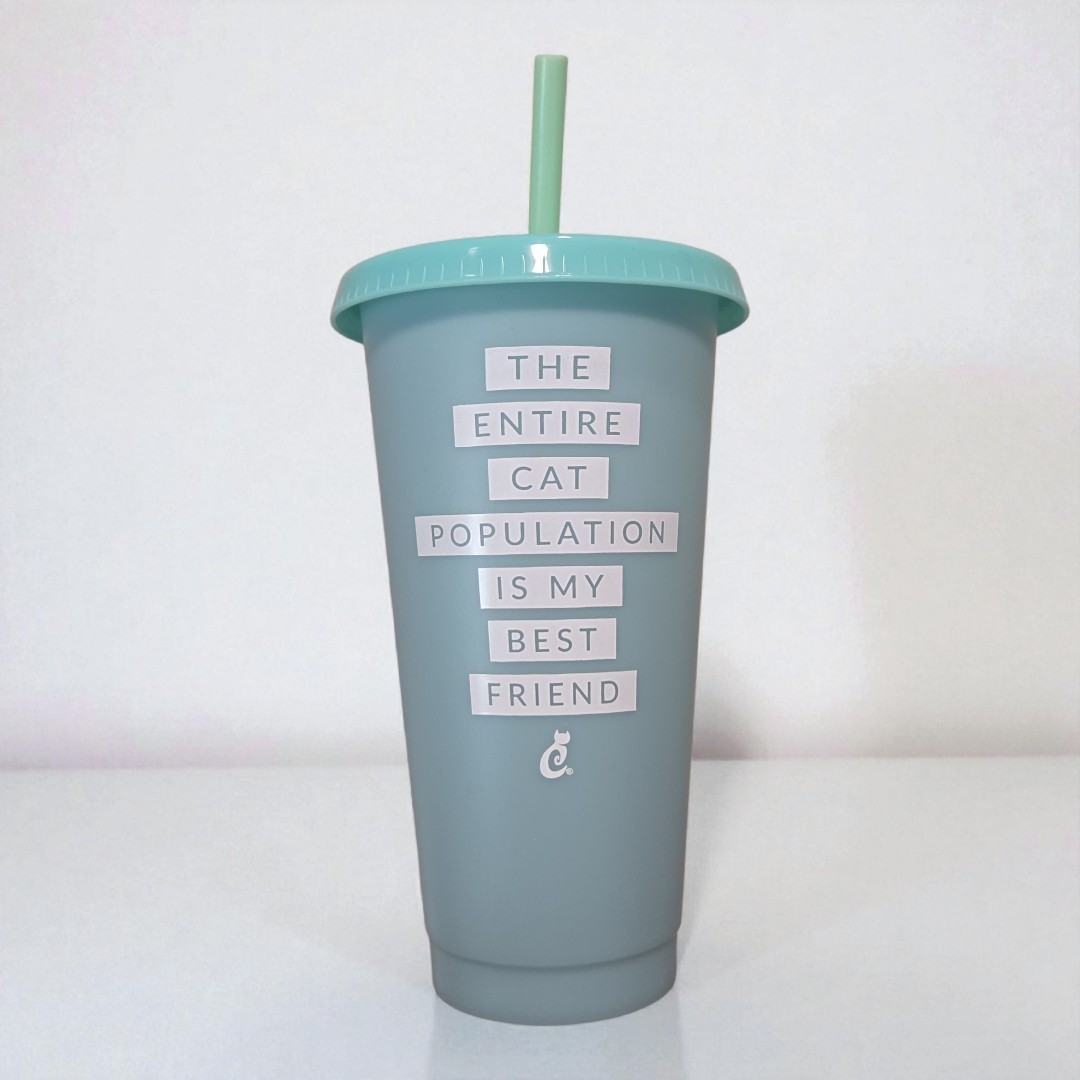 CAT LADY Color Changing Cat Themed Tumbler gallery