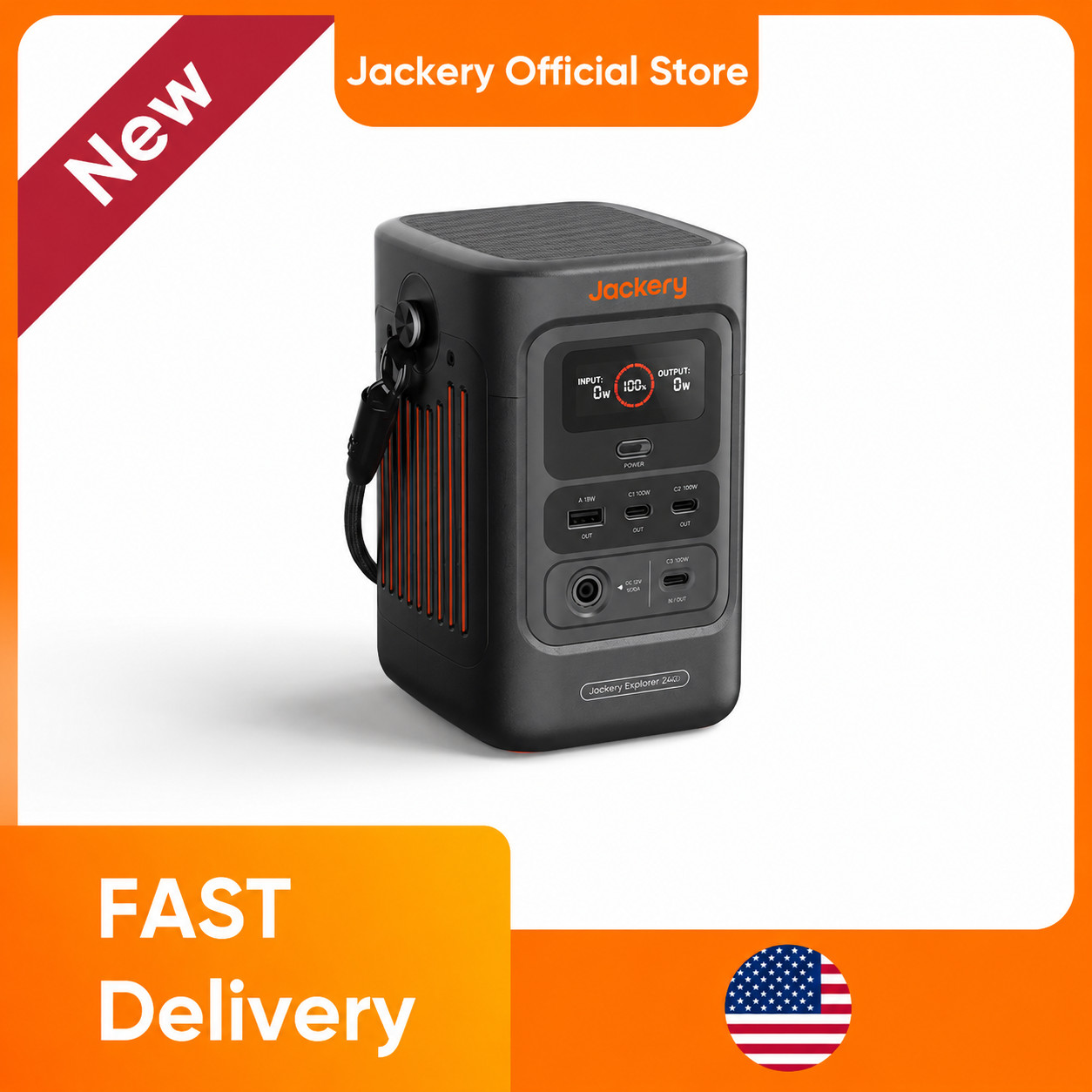 Jackery Portable Power Station Explorer 240D, 254Wh gallery