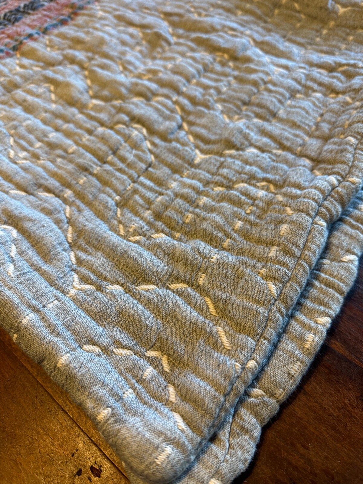 World Market Grey & Multi Colored Quilted Boho Set Of Standard Shams gallery