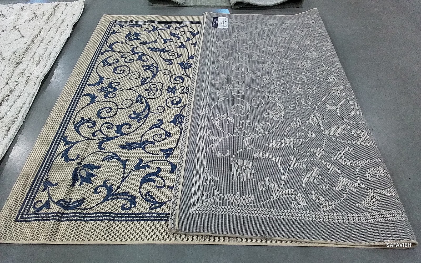 NATURAL BLUE 6'-7" x 9'-6" Back Stain Rug Reduced Price 1172797120 CY2098-3101-6 gallery