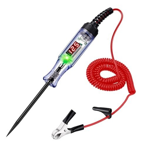 Automotive Test Light with 3-120V LED DC Digital Voltage Display, Circuit Tester gallery