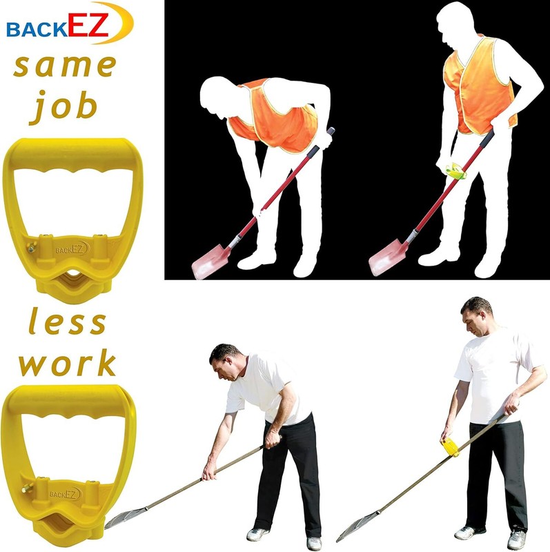 Backsaving Tool Handle Laborsaving Ergonomic Shovel Or Rake Handle Attachment Ye gallery