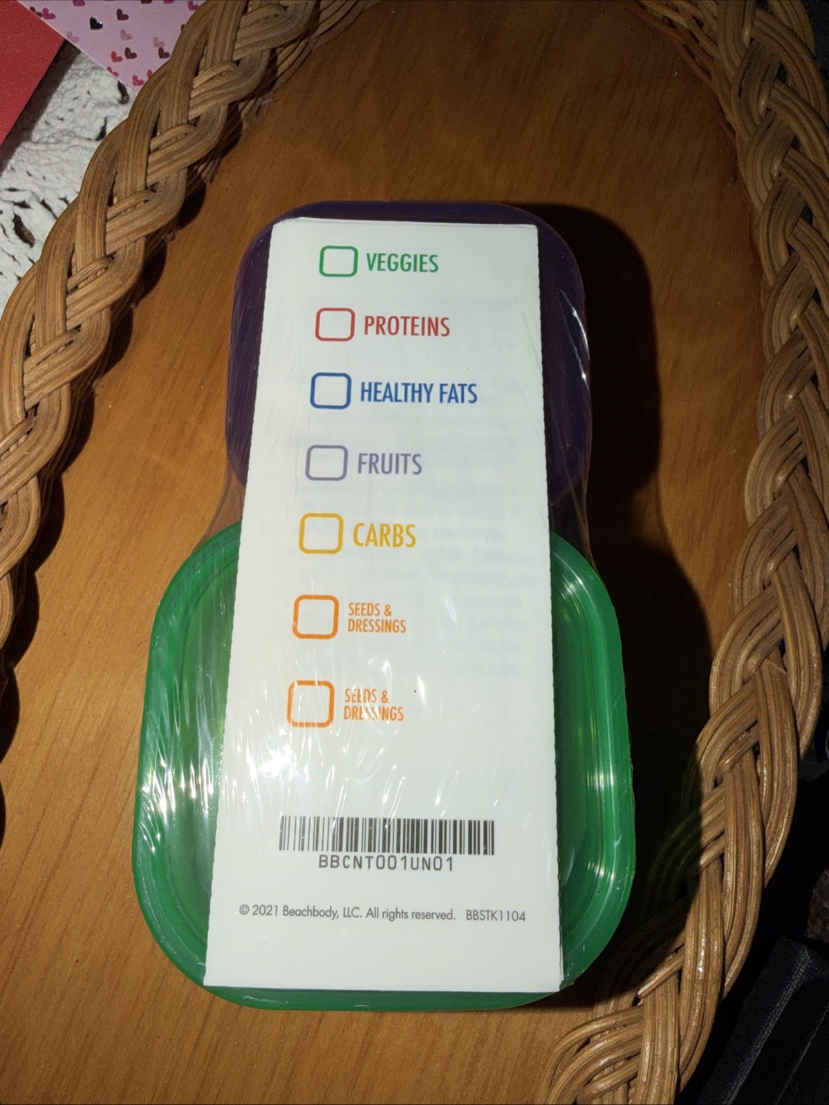 Beachbody Portion Control 7 Piece Container Kit Healthy Diet 21 Day Food Plan gallery