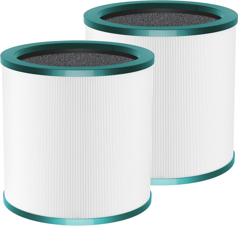 HEPA Replacement Filter 2-Pack for Dyson TP01, TP02, TP03 - Eco-Friendly Aircare gallery