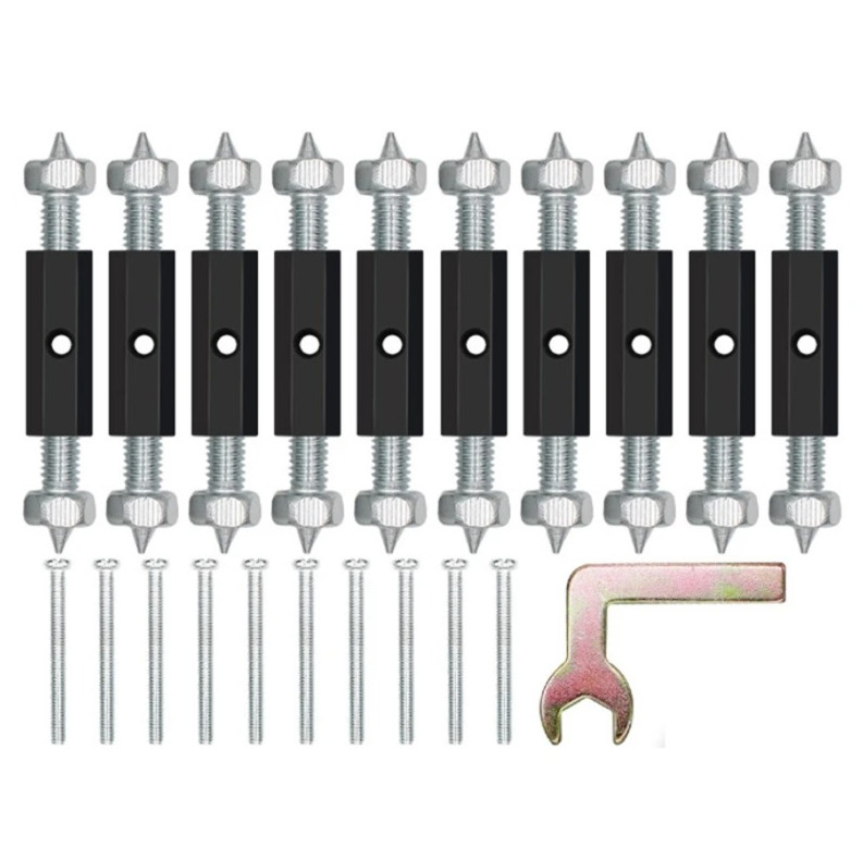 10pcs Wall Switch Socket Cassette Repair Kit with Screws and Wrench - NEW gallery
