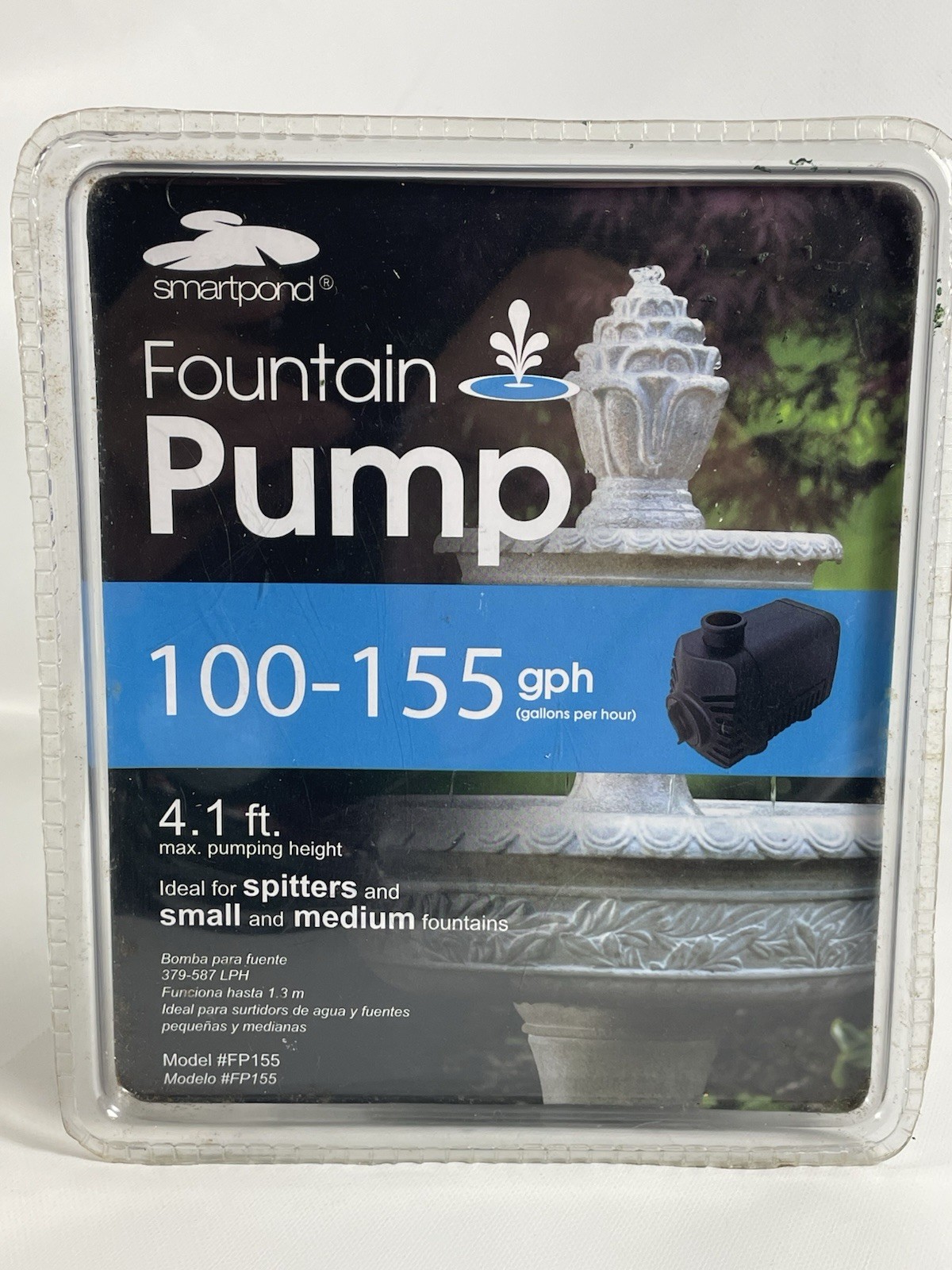 NIB SMARTPOND SMALL FOUNTAIN WATER PUMP 100-155 GPH FLOW CONTROL HYDROPONICS gallery