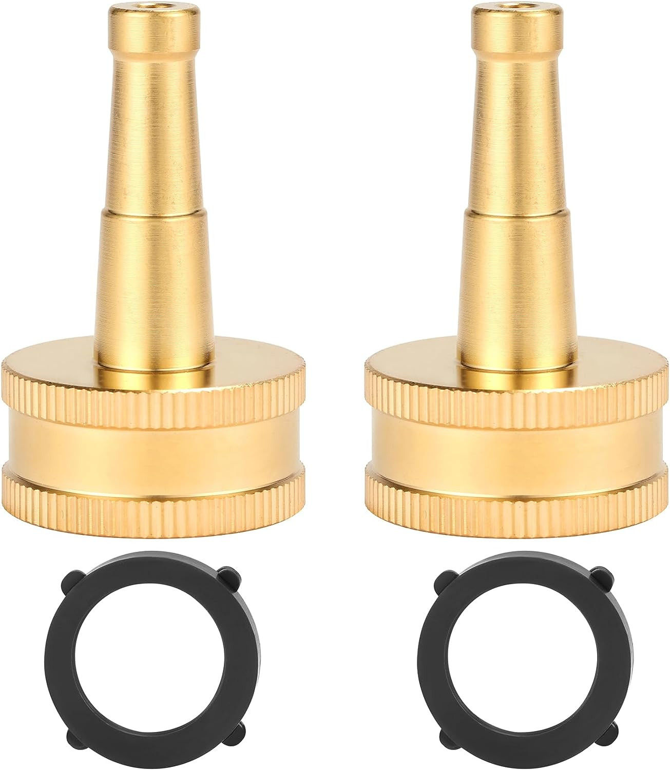 2Pack 2" Jet Sweeper Brass Nozzle for Garden Hose, Heavy Duty Water Hose Sweeper gallery