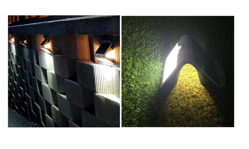 LED Solar Wall Light with Sensor 1000lm replace 30-50watt HID 5000K gallery