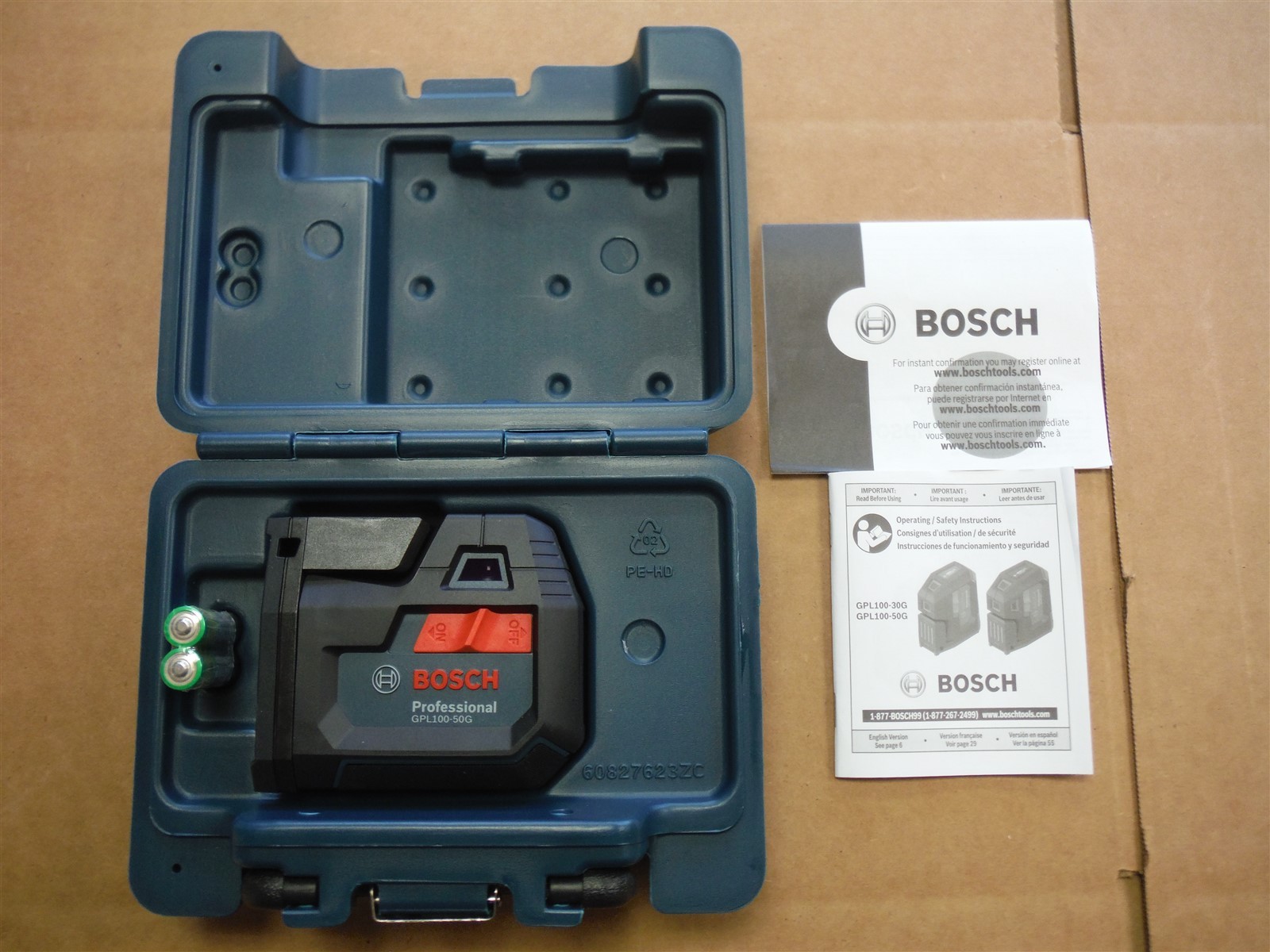 Bosch GPL100-50G Green Laser Level *ND01U gallery
