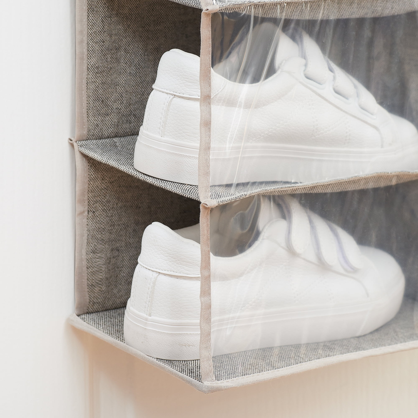 24-Shelf Polyester Cotton over the Door Closet Shoe Organizer gallery