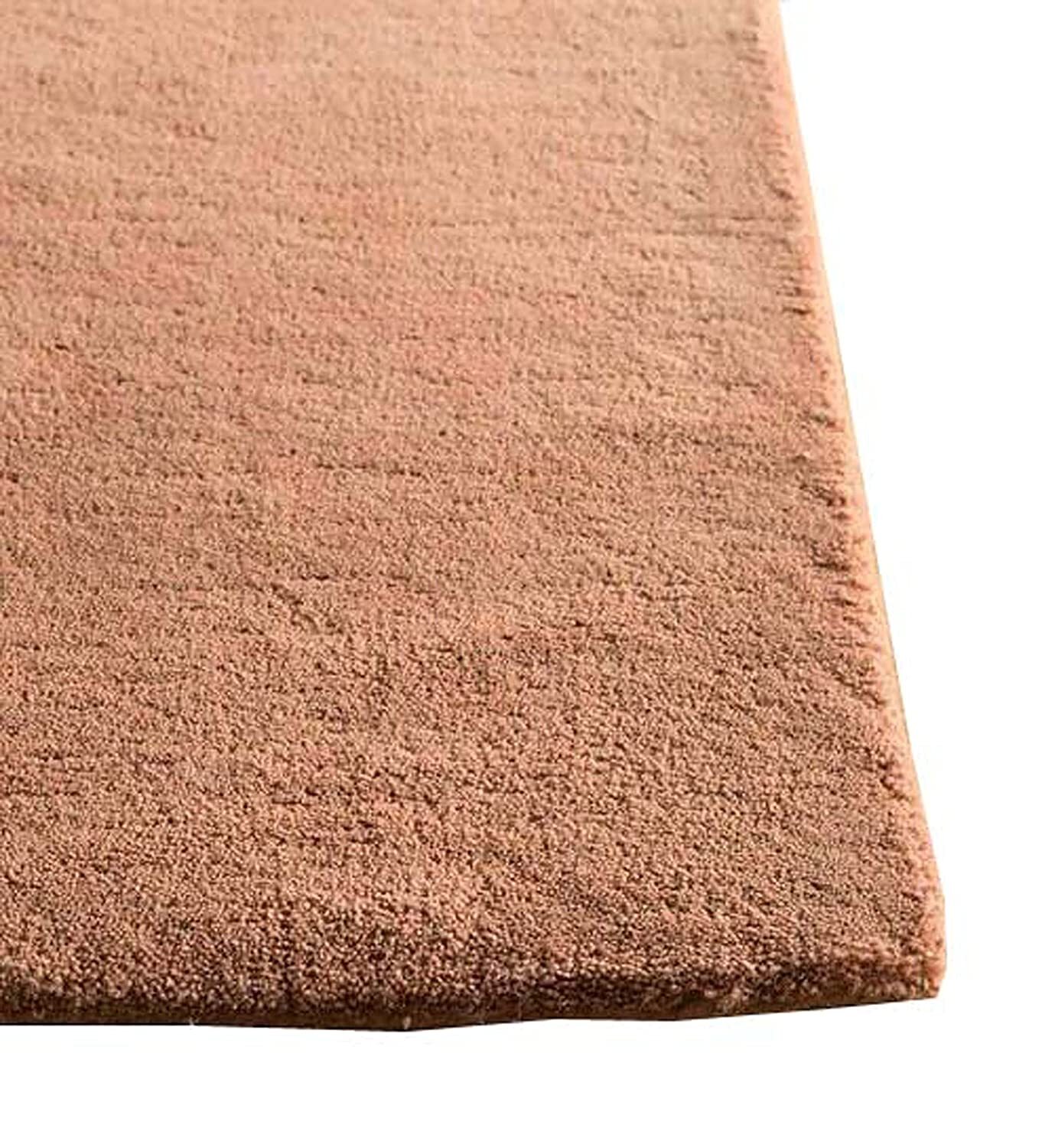 Plain Handmade Hand Tufted Wool Carpet for Living Room Bedroom & Hall gallery