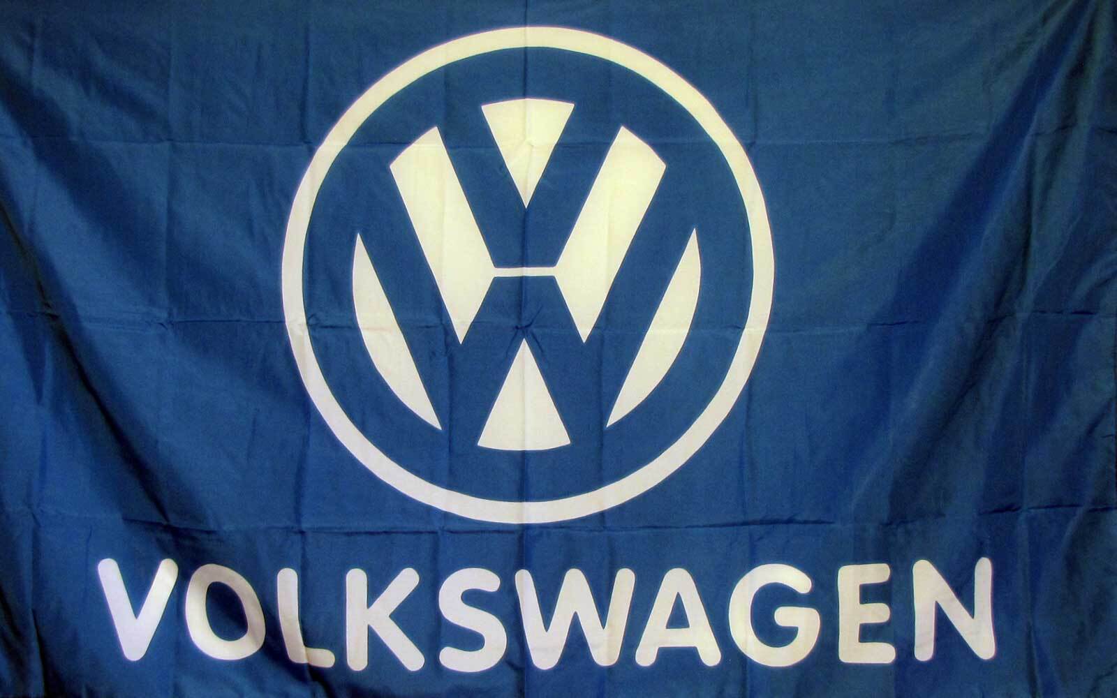 VOLKSWAGEN BLUE/WHT 3X5 POLY FLAG gallery
