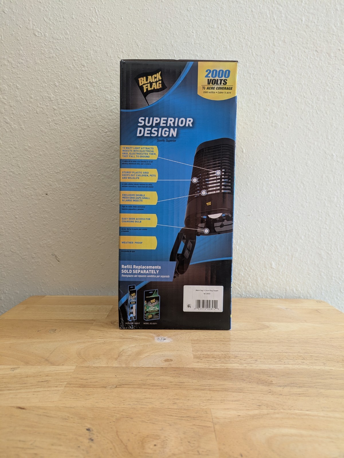 Black Flag 2000 Volt Electronic Insect Killer gallery