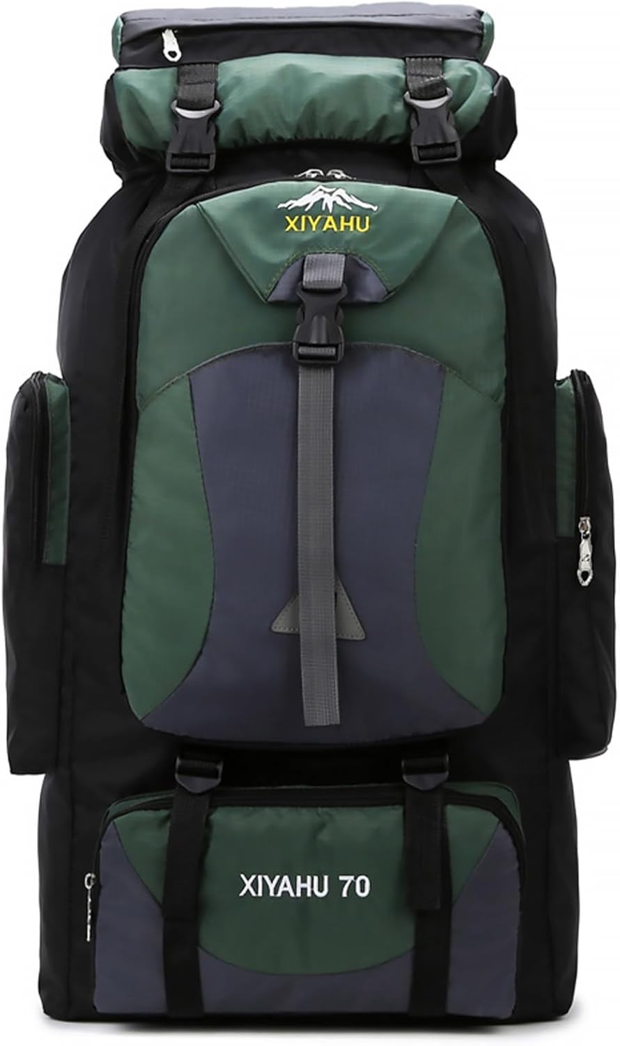 70L Hiking Backpack Large Camping Pack Backpacking Bag Rucking Backpack